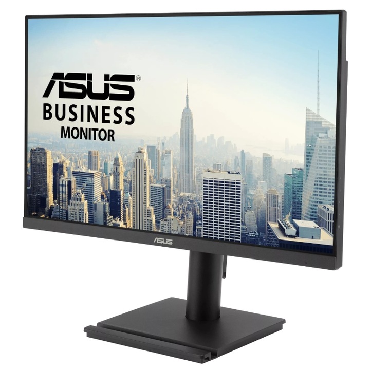 Monitor IPS LED ASUS 23.8" VA249QGS, Full HD 1920 x 1080, VGA, HDMI, DisplayPort, Boxe, Pivot, 120 Hz, 1 ms Negru