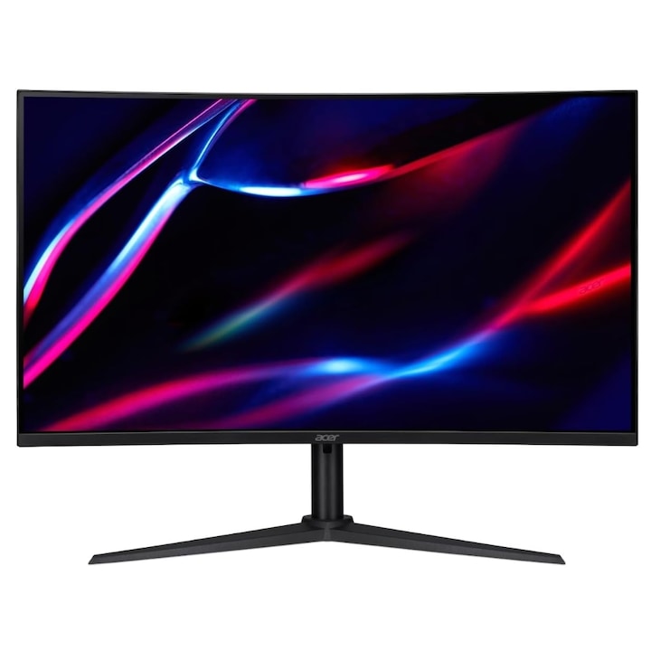Acer XZ322QUP3bmiiphx gamer monitor, 31,5" VA LED, WQHD 2560x1440, HDMI, DisplayPort, Ívelt képernyő, 180 Hz, 1 ms, fekete