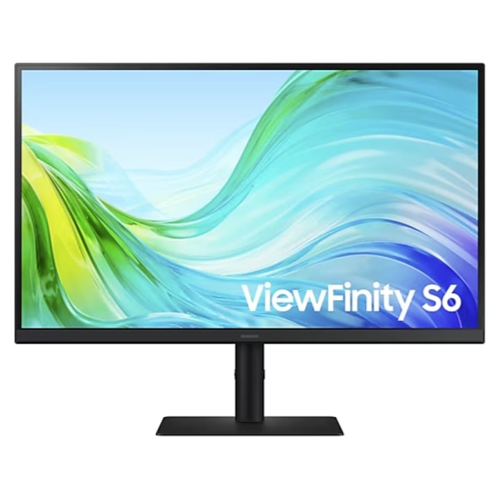 Monitor IPS LED Samsung 27" LS27F610EAUXEN, QHD 2560 x 1440, HDMI, DisplayPort, Pivot, 100 Hz, 5 ms Fekete