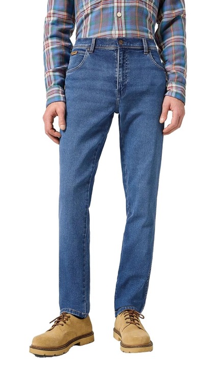 Wrangler Texas EPIC SOFT férfi farmer, pamut/elasztán/poliészter, kék