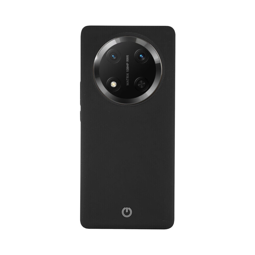 Husa de protectie CENTO Rio compatibila cu Honor Magic7 Lite Negru Silicon Premium Mat, Slim, Anti zgarieturi, Anti soc, cu margini ridicate pentru protectia ecranului si a camerei