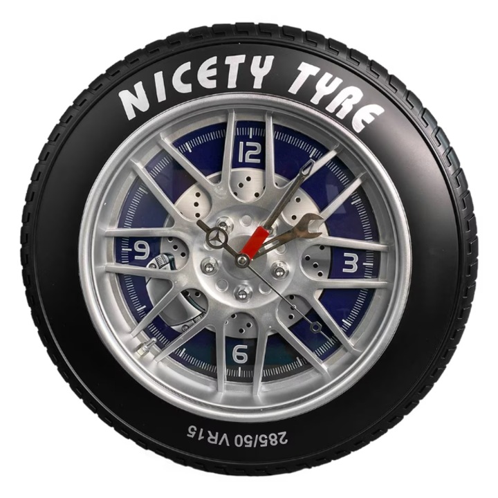 Ceas de perete - Anvelopa - Tyre Model Clock - 285/50VR15, 40 cm