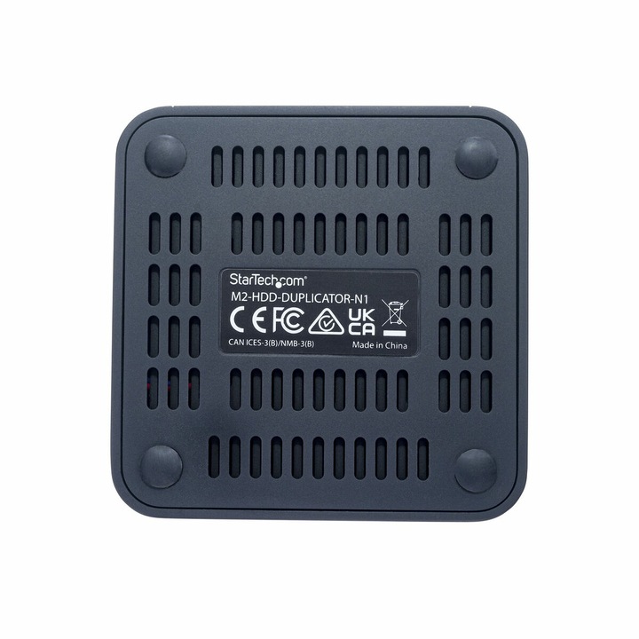 Външен твърд диск Startech M2-HDD-DUPLICATOR-N1, черен, USB-C, 12V, 2A