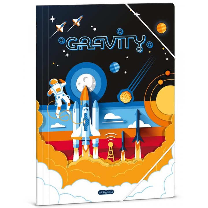Ars Una 50213672 Ars Una: Gravity urhajós gumis mappa A/4