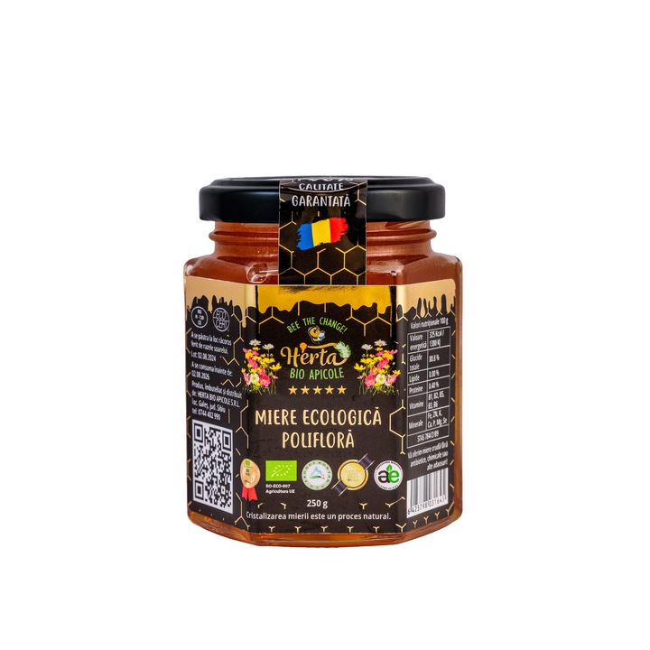 Miere ecologica poliflora 250g