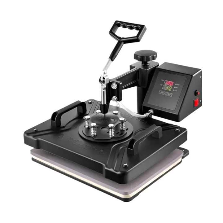 Термопреса, 5 в 1, 1250 W, 29 × 38 см, черна