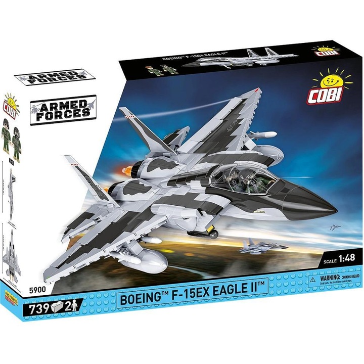 Конструктор Cobi DATE PRODUS Boeing F-15EX Eagle II, 739 части