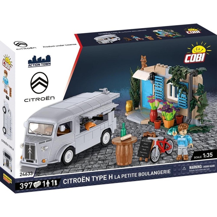 Конструктор Cobi Citroen Type H La Petite Boulangerie, 397 части