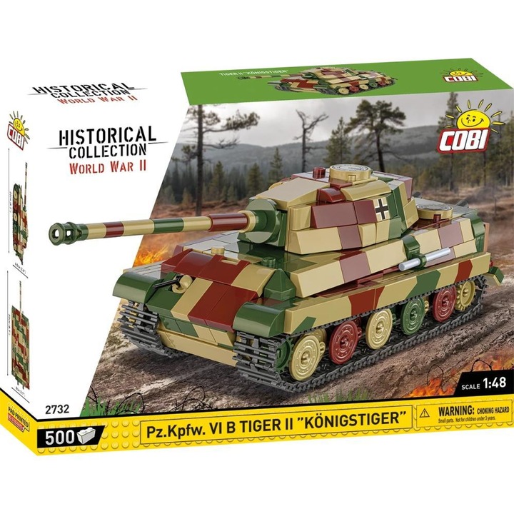 Конструктор Cobi Pz.Kpfw. VI B Tiger II Königstiger, 500 части