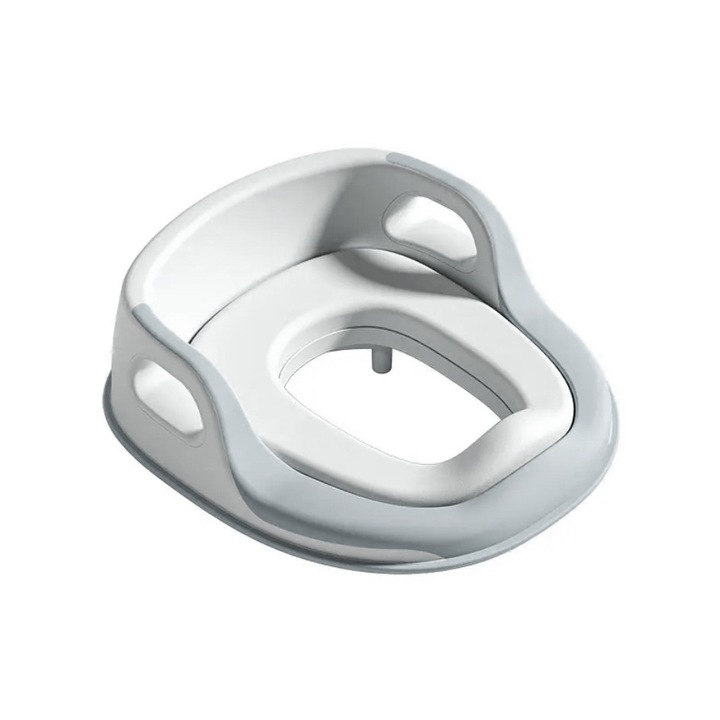 Reductor Toaleta Copii, Soft, Anti-Alunecare, Reglabil, Beberoyal, Gri