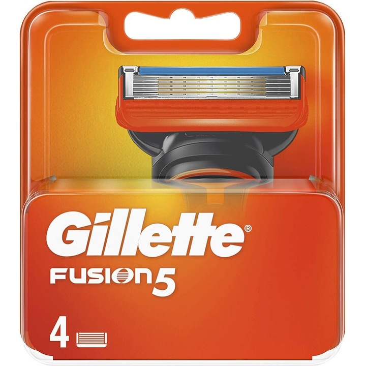 Rezerve aparat de ras Gillette Fusion ProGlide Manual, 4 buc