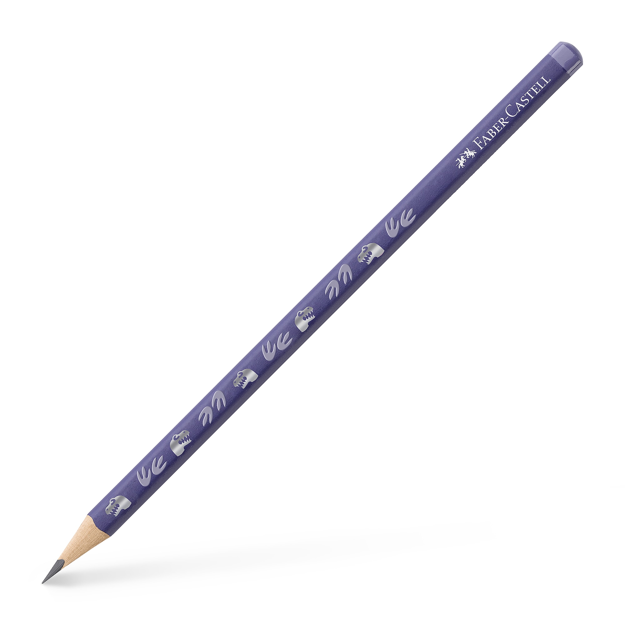 Creion grafit HB dinozauri cutie 12 buc Faber-Castell