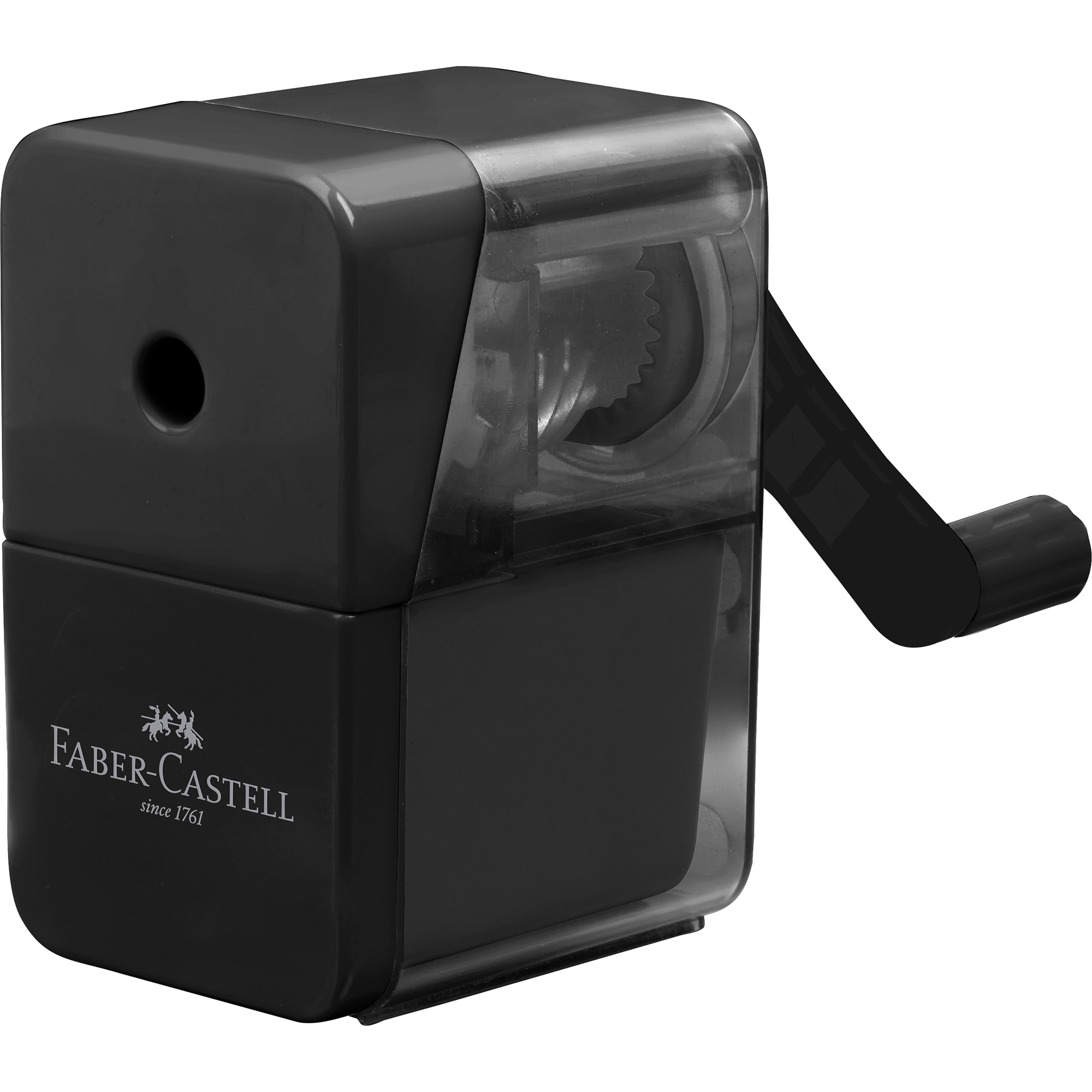 Ascutitoare fixa neagra Faber-Castell