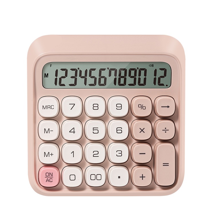 Calculator 12 dig Retro M36 roz Deli