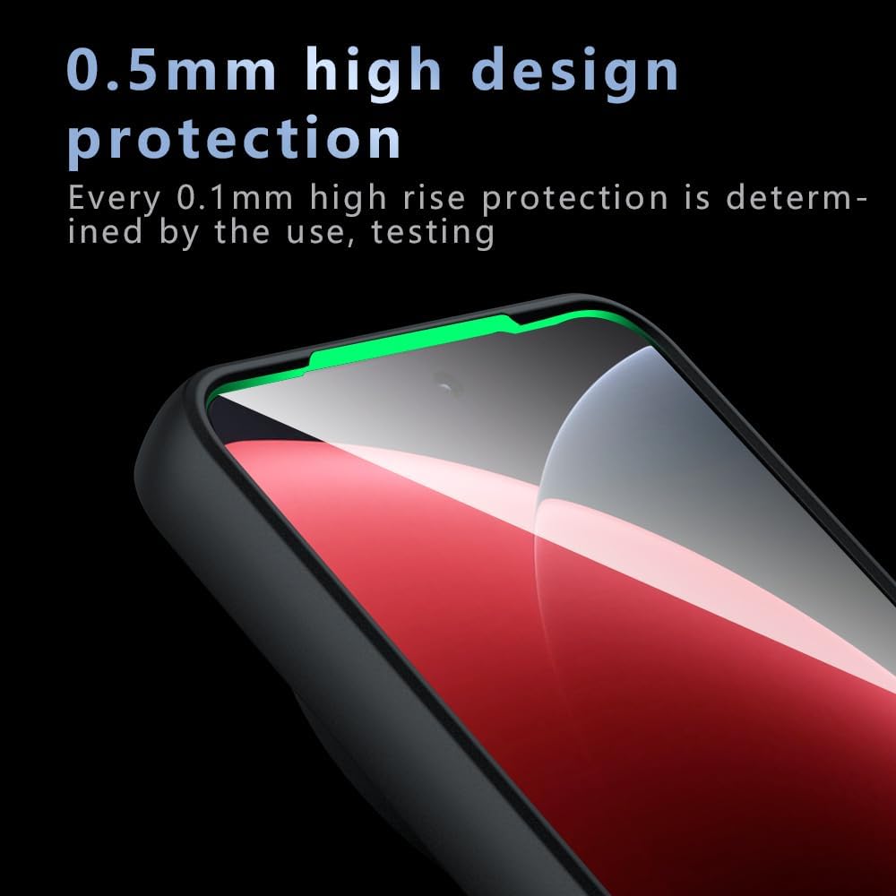 Husa pentru Xiaomi 15 Ultra, MagSafe, TPU/PC, Anti-Shock Protection Hard, Spate Mat, Negru Transparent
