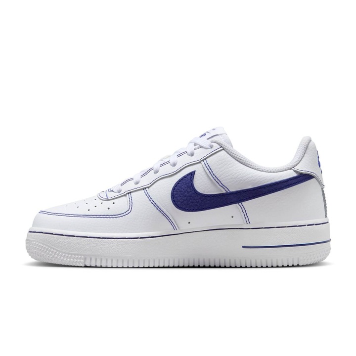 Спортни обувки NIKE Air Force 1 LV8 4 BG 46053, Бял/Лилав