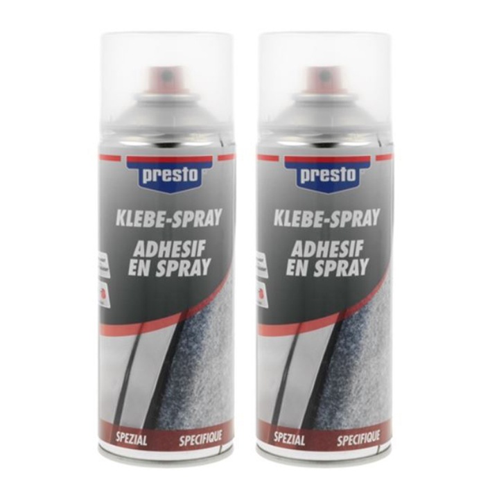 Pachet 2 x Spray adeziv Presto cu prenandez 400 ml