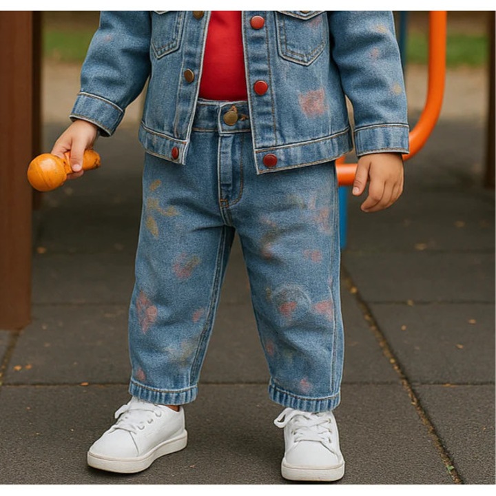 Farmer gumis derekúval, PANCO - It`s Our Nature, farmerkék, lányoknak, Kék