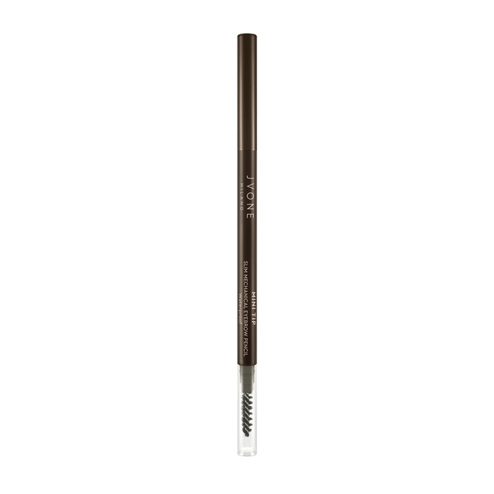 Creion automatic micromine pentru sprancene Mini Tip Jvone Milano 102 Brown, 0,9 g