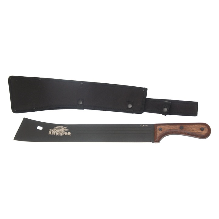 Maceta Alligator Lama 42cm cu Teaca Albainox 32414