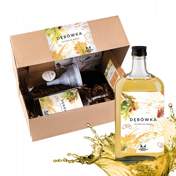 Set pentru fabricarea vodcii, Super Butelki, Idee de cadou ideala, DIY, Ambalaje decorative, Sticla, 28/18, 500 ml, Filtre pentru filtrarea lichiorului 3 bucati, multicolore