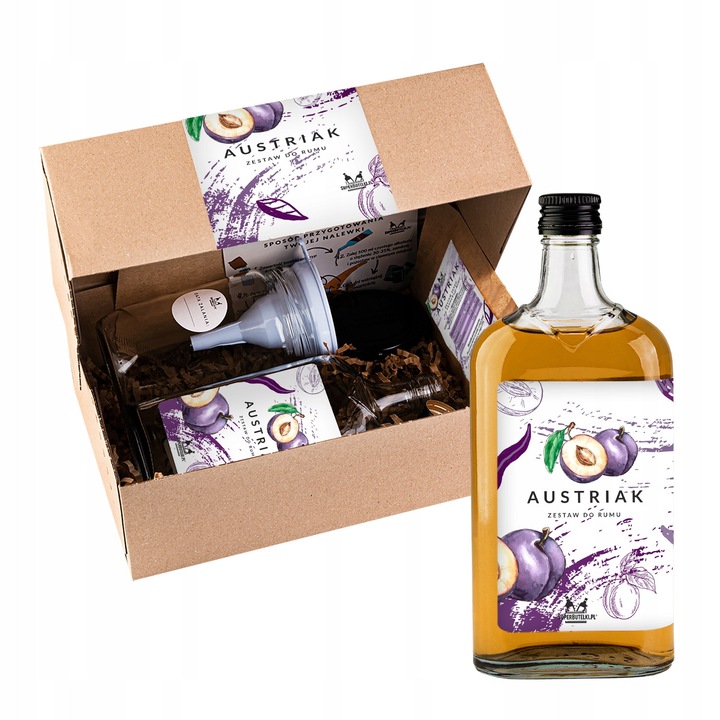 Set pentru fabricarea lichiorului, Super Butelki, sticla, capac 28/18, filtru de lichior 3 bucati, eticheta decorativa autoadeziva, multicolora