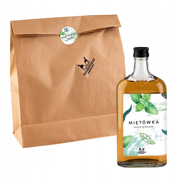 Set pentru fabricarea lichiorului, Super Butelki, sticla, capac 28/18, lichior uscat, filtre de filtrare a lichiorului 3 bucati, 500 ml, multicolor