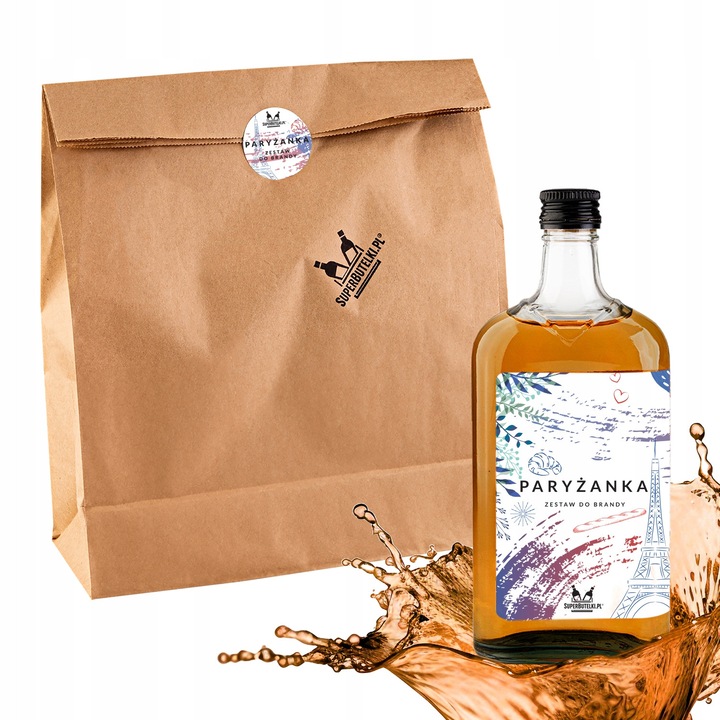 Set pentru fabricarea lichiorului, Super Butelki, Idee ideala de cadou, DIY, Ambalaje decorative, Sticla, 28/18, Filtre de filtrare a lichiorului 3 bucati, Multicolor