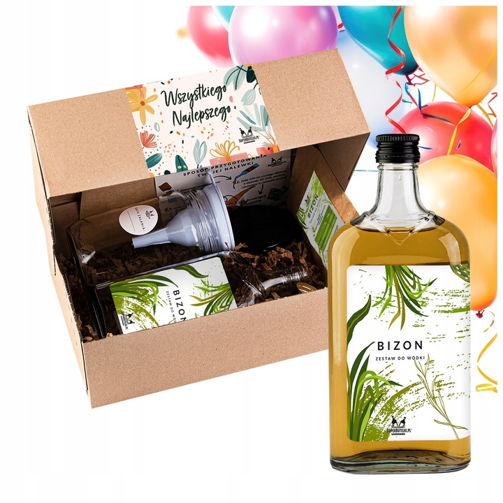 Set Pentru Prepararea Tuicii, SuperButelki, 500 ml, Sticla, Filtre Pentru Strecurarea Lichiorurilor 3 Buc, Eticheta Decorativa Pentru Aplicare Manuala, Instructiuni Pentru Prepararea Tuicii, Multicolor