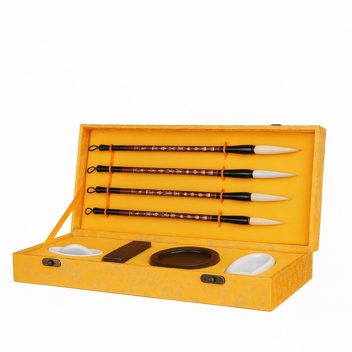 Set Complet pentru Caligrafie Chineza – 10 piese