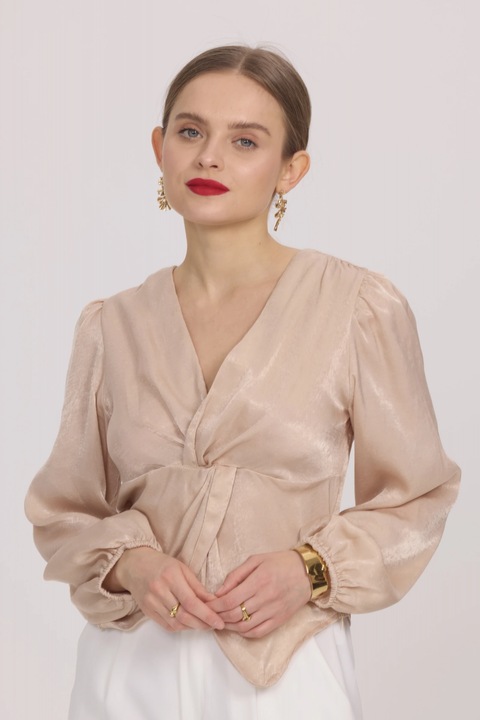 Top elegant nude sidef 535, Bej