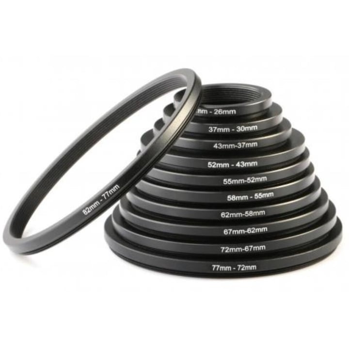 Kit Adaptoare Filet K&F Concept 11 in 1 Step Down Ring Set