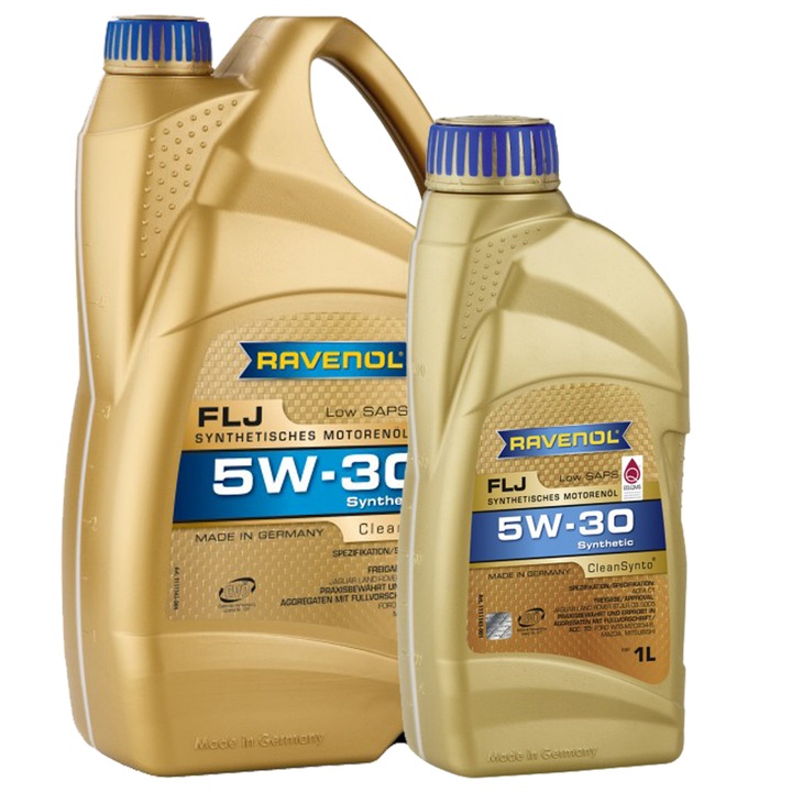 Pachet 5 litri ulei Ravenol FLJ 5W30