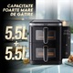 Friteuza cu aer cald fara ulei iHunt Bro Air Fryer 11L Dual Stack, Dual Zone 2800W (1400W + 1400W), Ecran digital, 12 functii de gatire, Temperatura Ajustabila, Decongelare si temporizare, Black