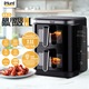 Friteuza cu aer cald fara ulei iHunt Bro Air Fryer 11L Dual Stack, Dual Zone 2800W (1400W + 1400W), Ecran digital, 12 functii de gatire, Temperatura Ajustabila, Decongelare si temporizare, Black