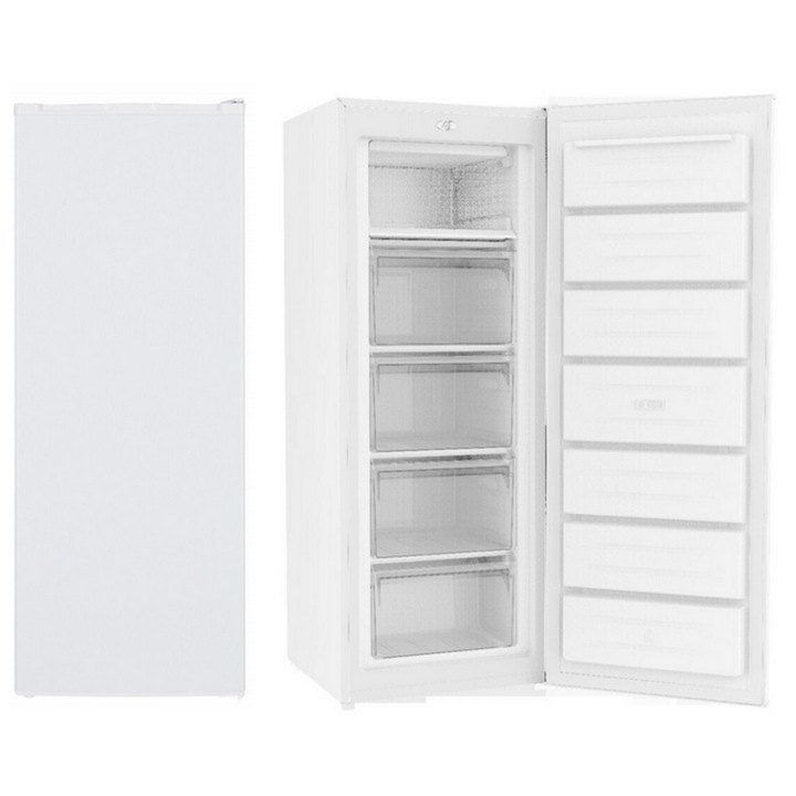 Congelator PKM GS168M, 143 cm, alb, 168 l
