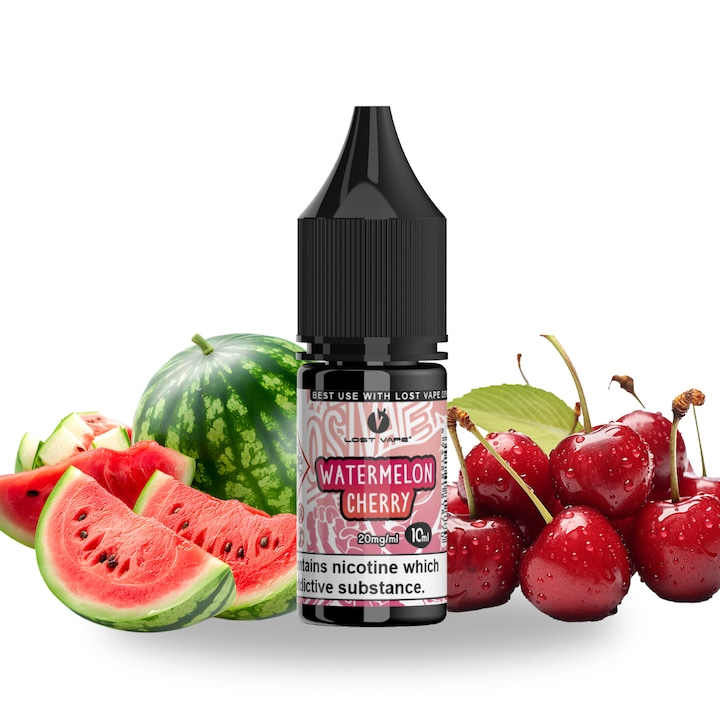 Lichid Tigara Electronica Lost Vape 20mg nicotina 10ml - Watermelon Cherry