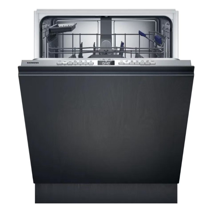 Masina de spalat vase incorporabila Siemens SN63EX21BE, 60 cm, 14 locuri, 42 dB, AquaStop, TimeLight, Home Connect, Wi-Fi