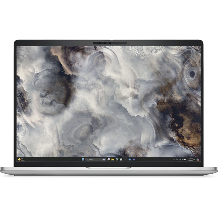 Лаптоп Dell Pro 16 Plus PB16250 с Intel Core Ultra 7 255U (1.7/5.2GHz, 12M), 64 GB, 512GB M.2 NVMe SSD, Intel Graphics 4 Core, Windows 11 Pro, Сребрист