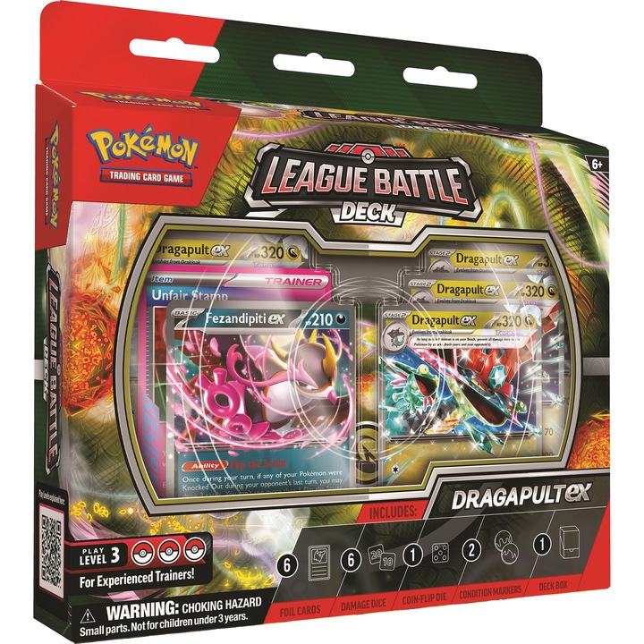 Set cartonase Pokemon TCG: Dragapult Ex League Battle Deck