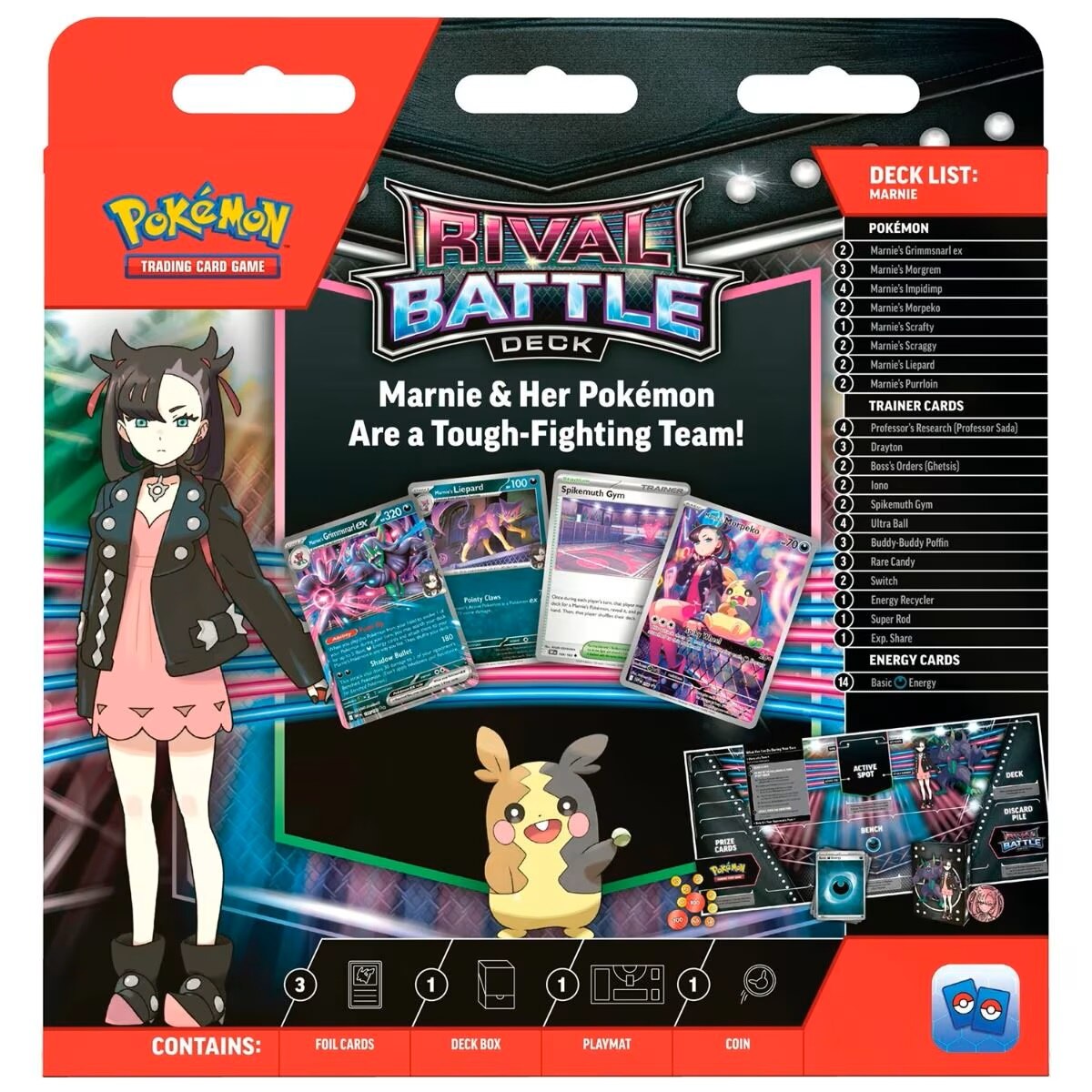 Set cartonase Pokemon TCG: Rival Battle Deck, Steven/Marnie - eMAG.ro