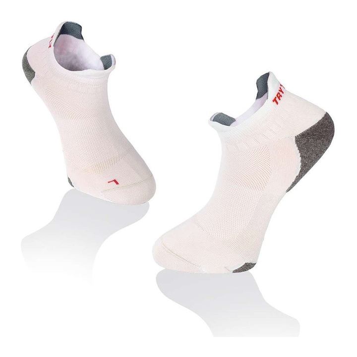 Ултра тънки чорапи за бягане с Tactel White