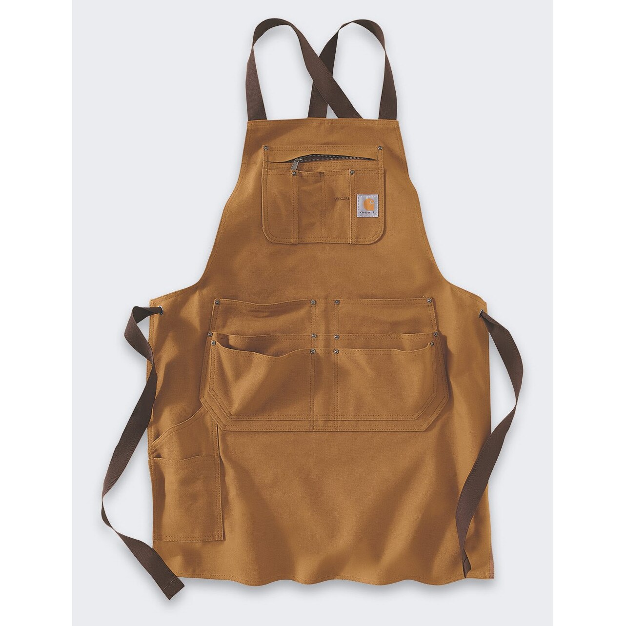 Sort de protectie, Carhartt Duck maro, poliester - eMAG.ro