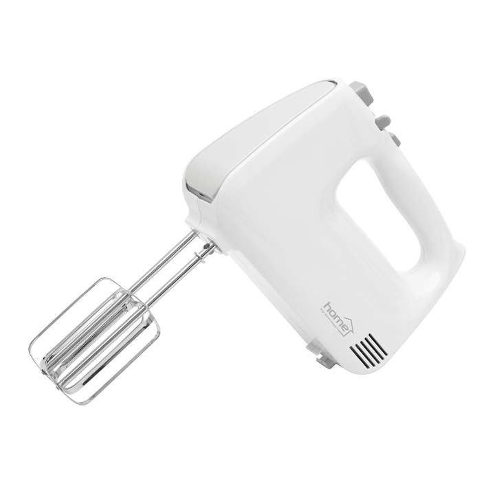 Mixer de mana Home HGKM40, 400 W, 5 viteze, tel si brate de framantare, buton de eliberare