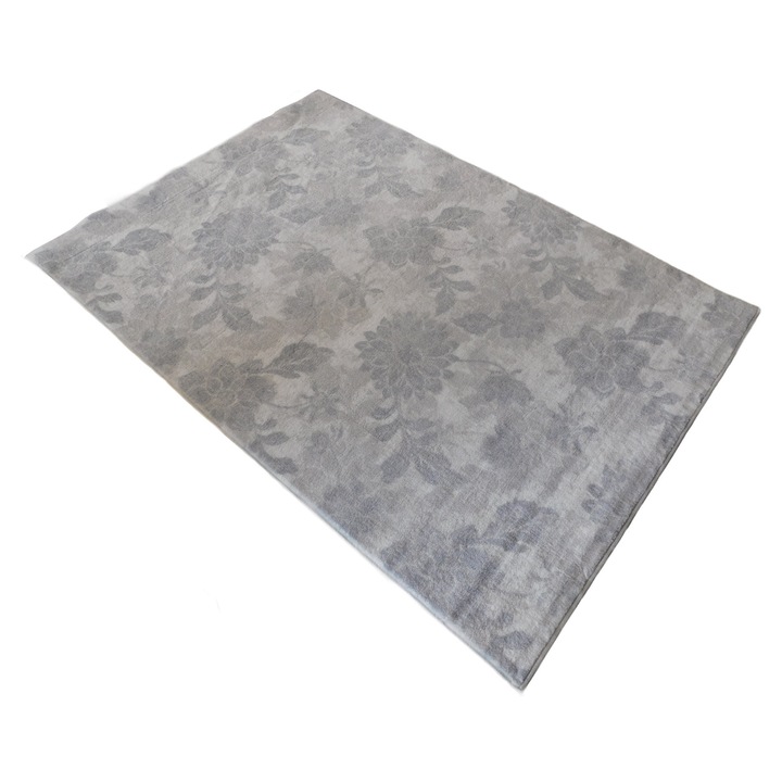 Килим Деко трейдинг Флийс 2405А, Сиво бежов, 200х290