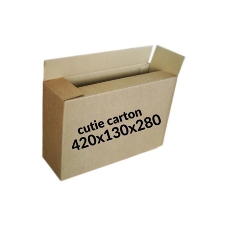 50 darabos klasszikus dobozkészlet, natúr, 420x130x280 mm