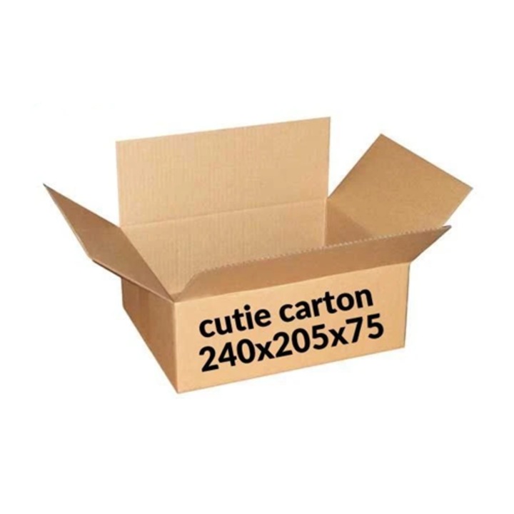 50 darabos klasszikus dobozkészlet, natúr, 240x205x75 mm