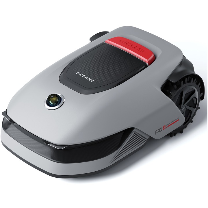 Dreame Roboticmower A1 Pro fűnyíró robot, vezeték nélküli határvonal-konfiguráció, 2000 nm munkaterület, precíz térképezés, 3D LiDAR érzékelő, OmniSense™ 3D rendszer, 2 térképes kezelés, 20–60 mm állítható magasság, 45%/24° maximális lejtés, IPX6