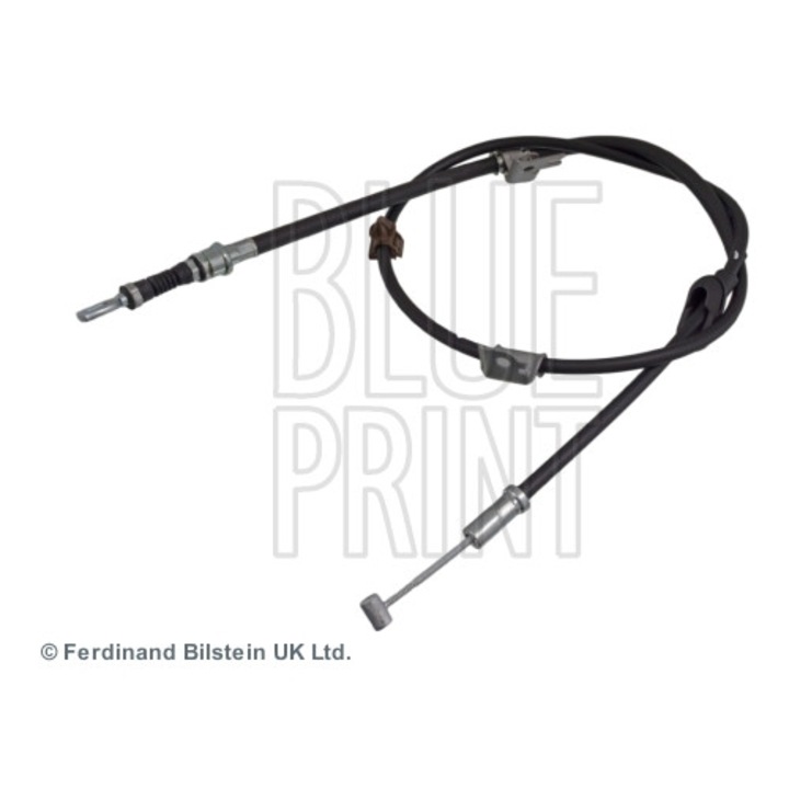 Kézifék rúd, KÉK NYOMTATÁSÚ, Fekete