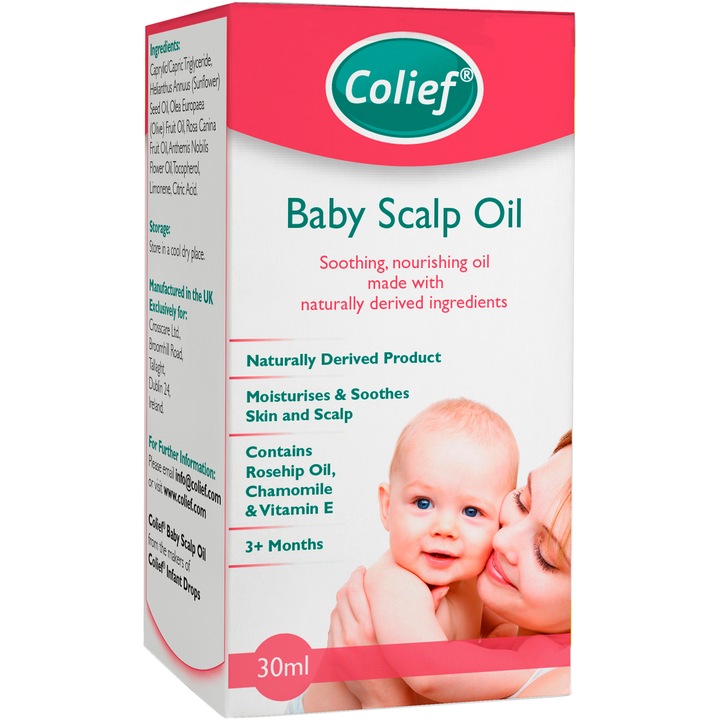 Успокояващо олио Colief Baby Scalp, 30мл